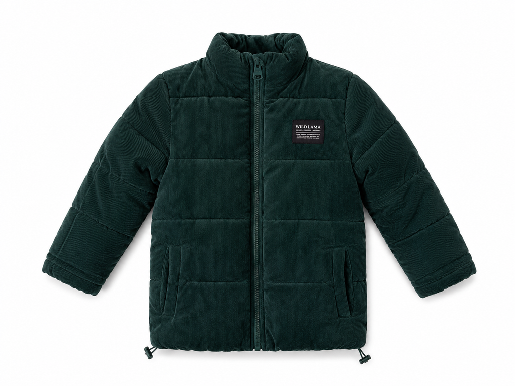 Chaqueta Wild Lama Cotelé Verde Talla 7/8  (Como Nueva)