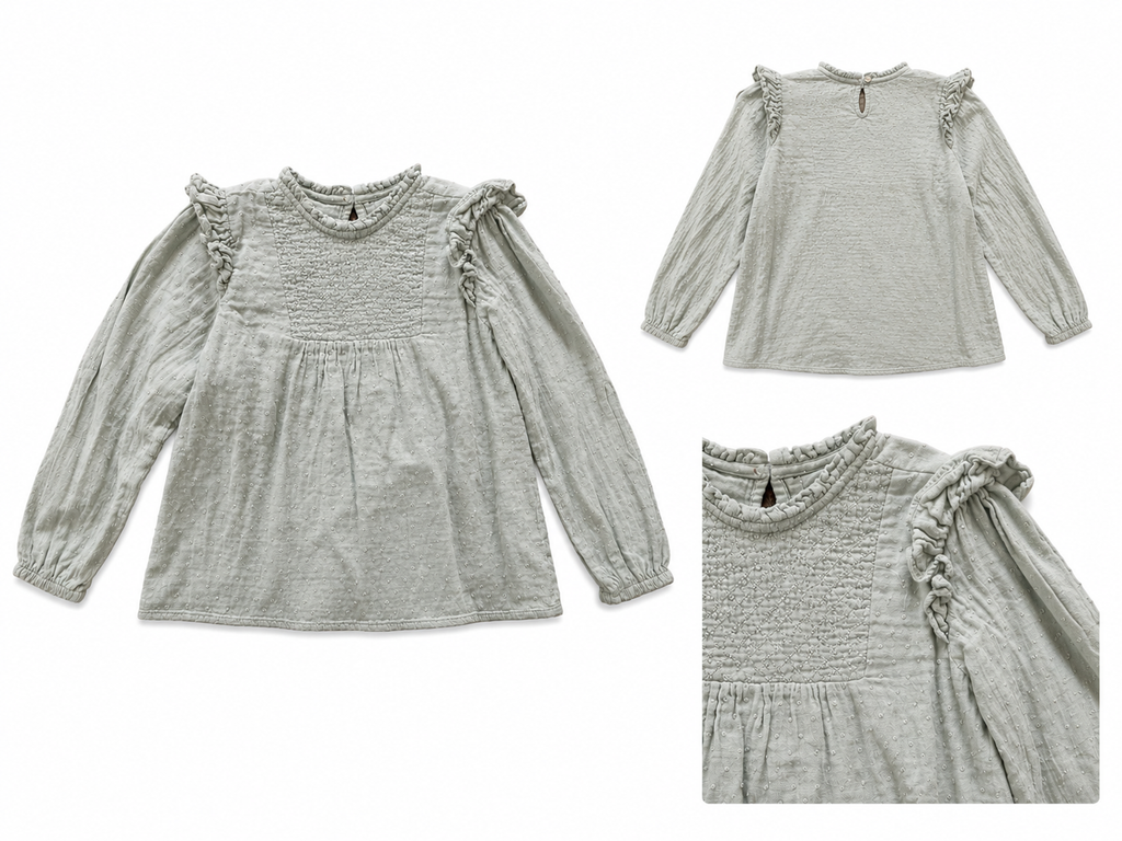 Blusa Mango Kids talla 9 🌿