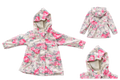Chaqueta impermeable floral Limonada talla 6 🌸
